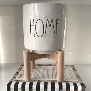 Rae Dunn HOME Planter with Stand
